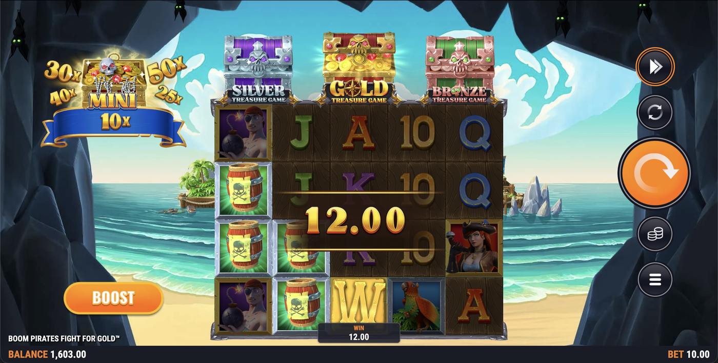 Boom Pirates Fight For Gold: image of winning