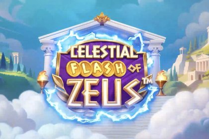 Celestial Flash of Zeus Online Slot Logo