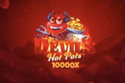 Devil's Hot Pots Online Slot Logo