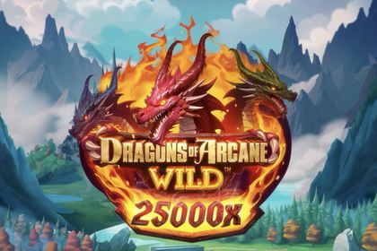 Dragons of Arcane Wild Online Slot Logo