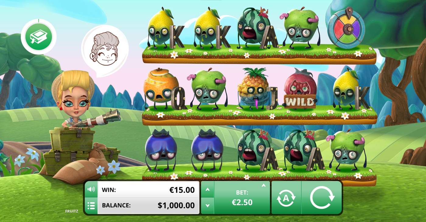 FruitZ: image of main menu