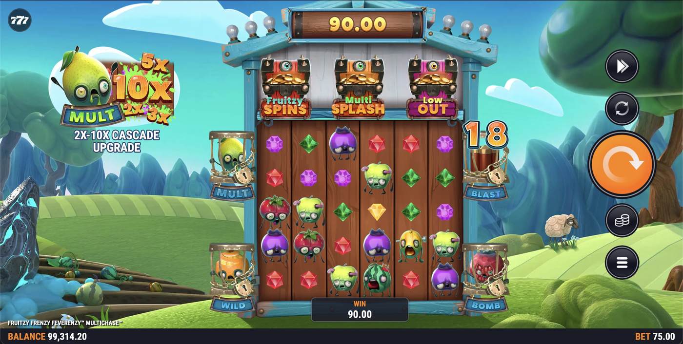 Fruitzy Frenzy Feverenzy MultiChase: image of winning