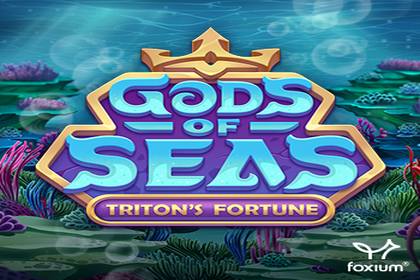 Gods of Seas Triton's Fortune Online Slot Logo