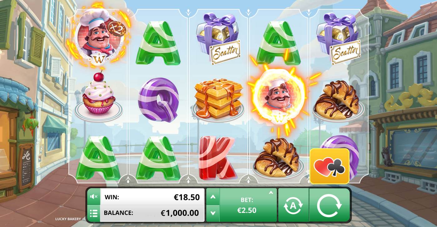 Lucky Bakery: image of main menu