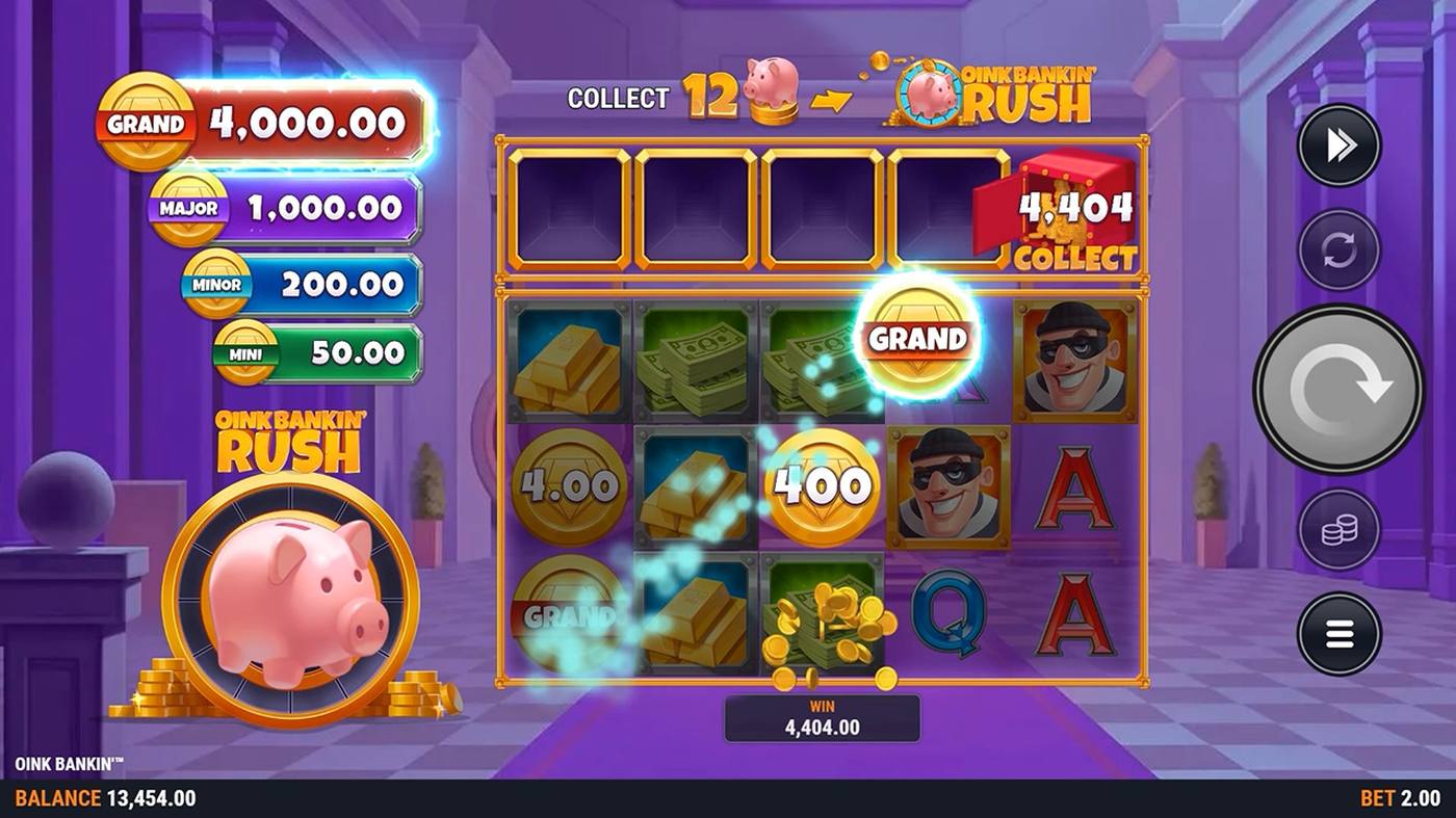 Oink Bankin': image of winning