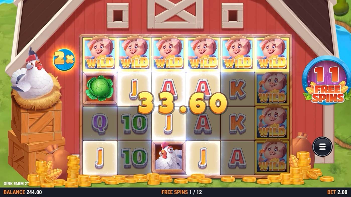 Oink Farm 2: image of winning