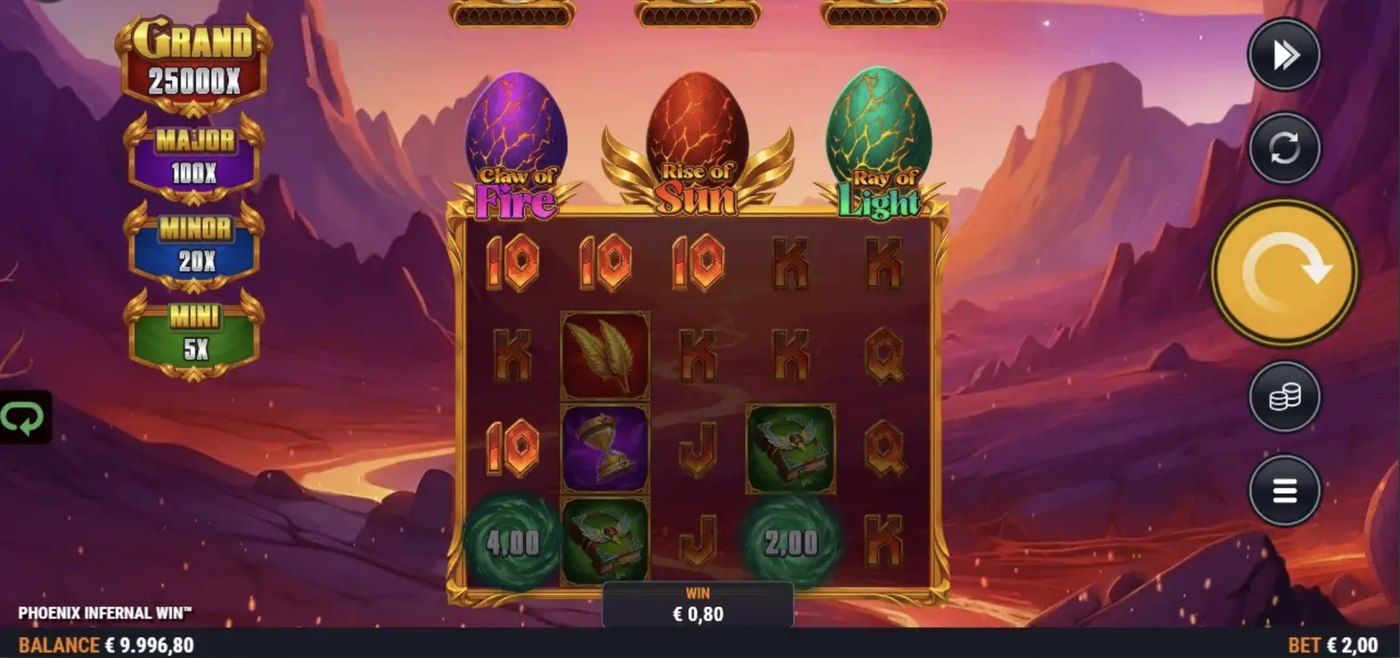 Phoenix Infernal Win: image of winning