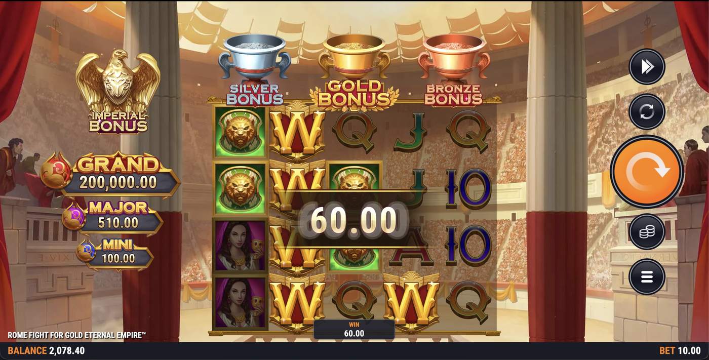 Rome Fight For Gold Eternal Empire: image of winning