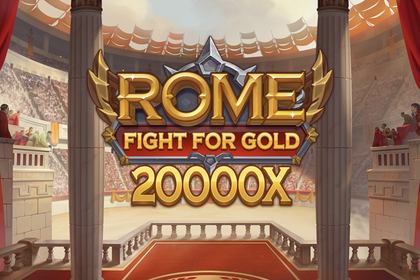 Rome: Fight for Gold Online Slot Logo