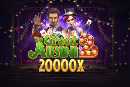 The Great Albini 2 Online Slot Logo