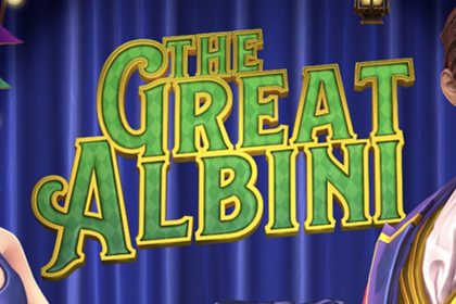 The Great Albini Online Slot Logo