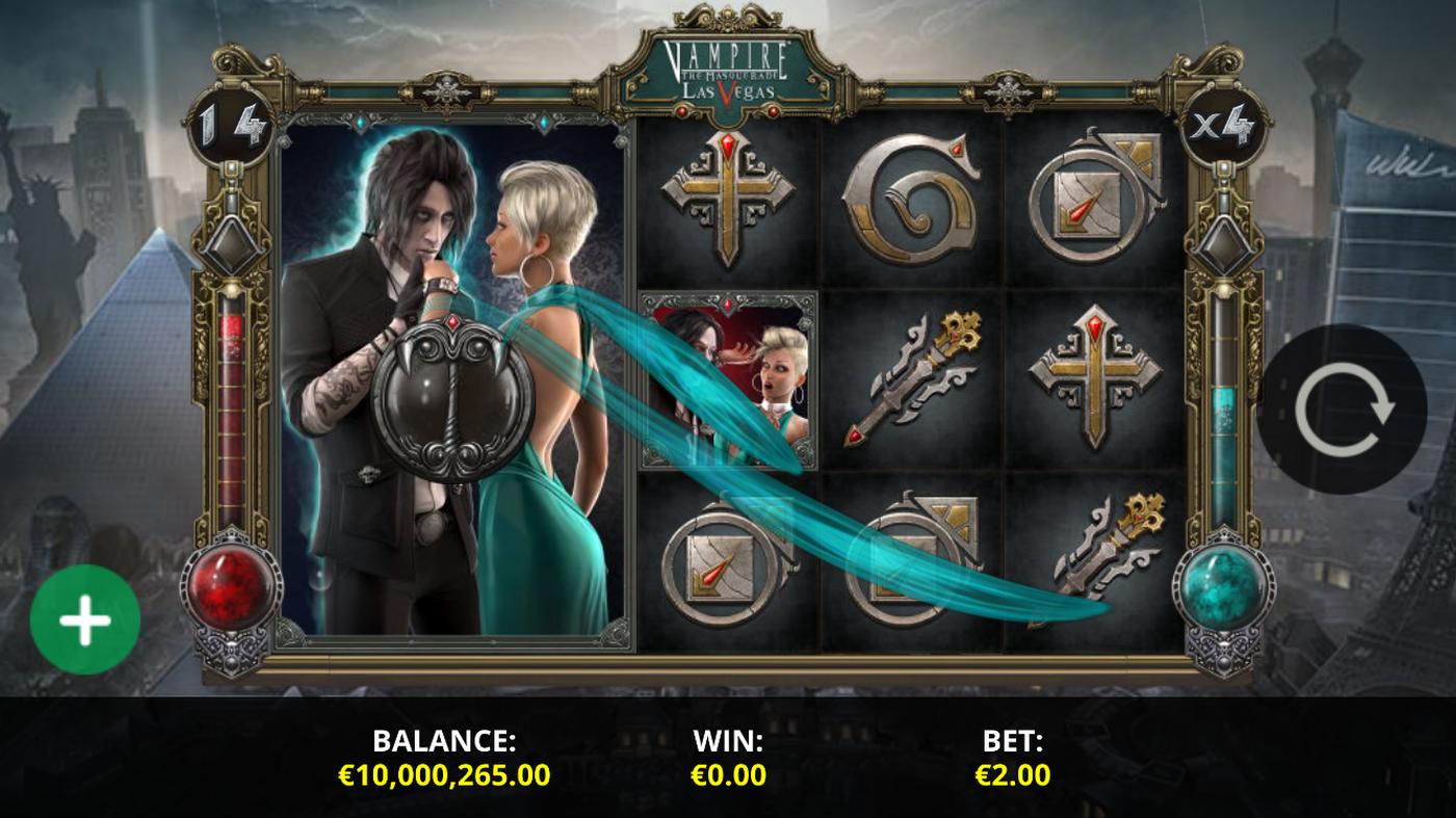Vampire The Masquerade - Las Vegas: image of main menu