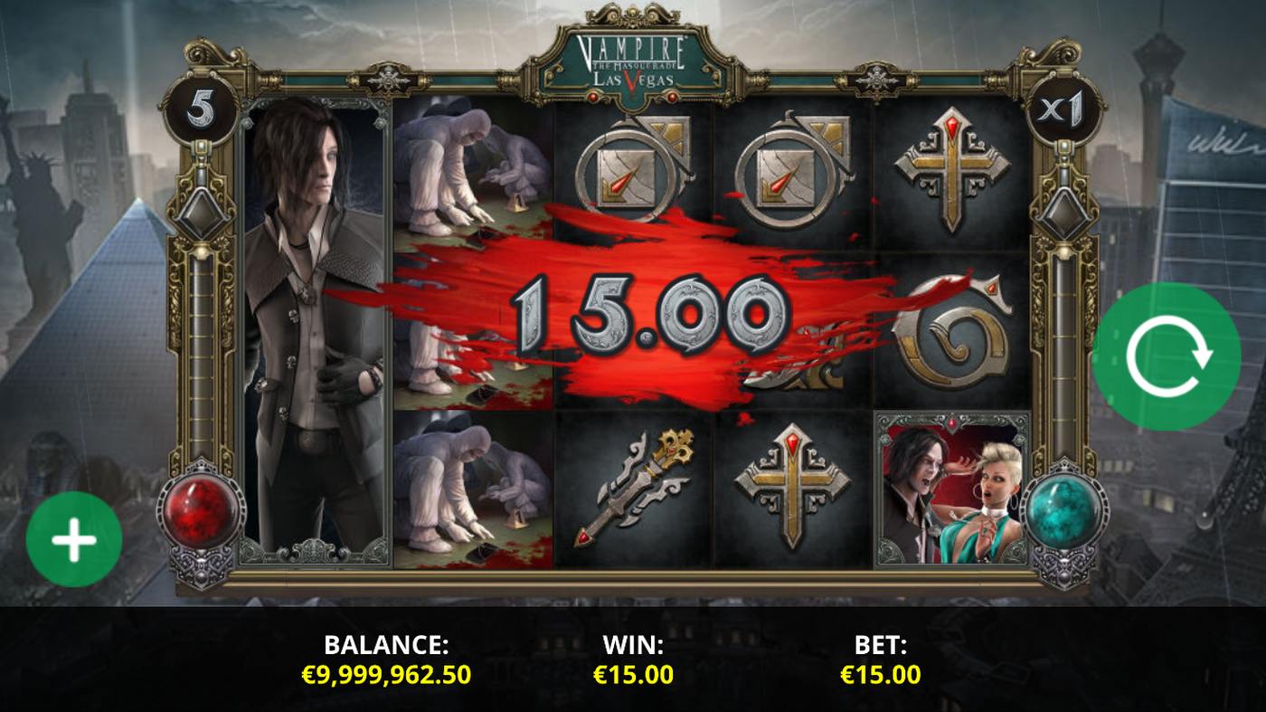 Vampire The Masquerade - Las Vegas: image of winning