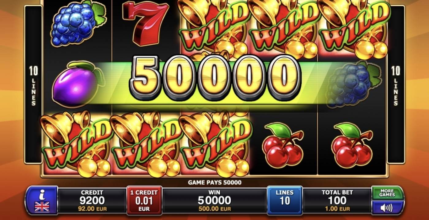 10 Cherry Bells: image of main menu