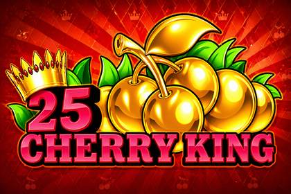 25 Cherry King Online Slot Logo