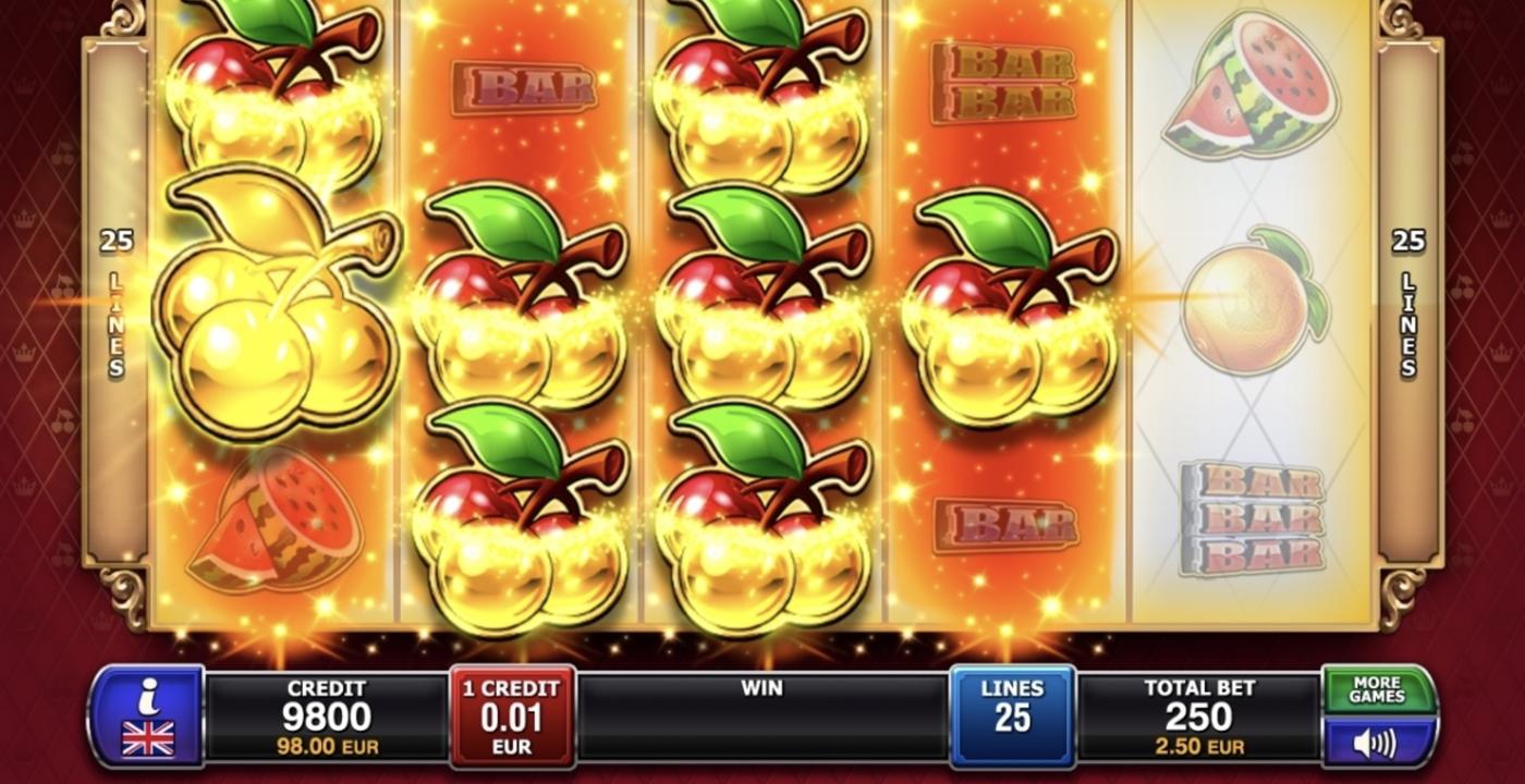25 Cherry King: image of winning
