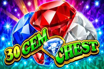 30 Gem Chest Online Slot Logo