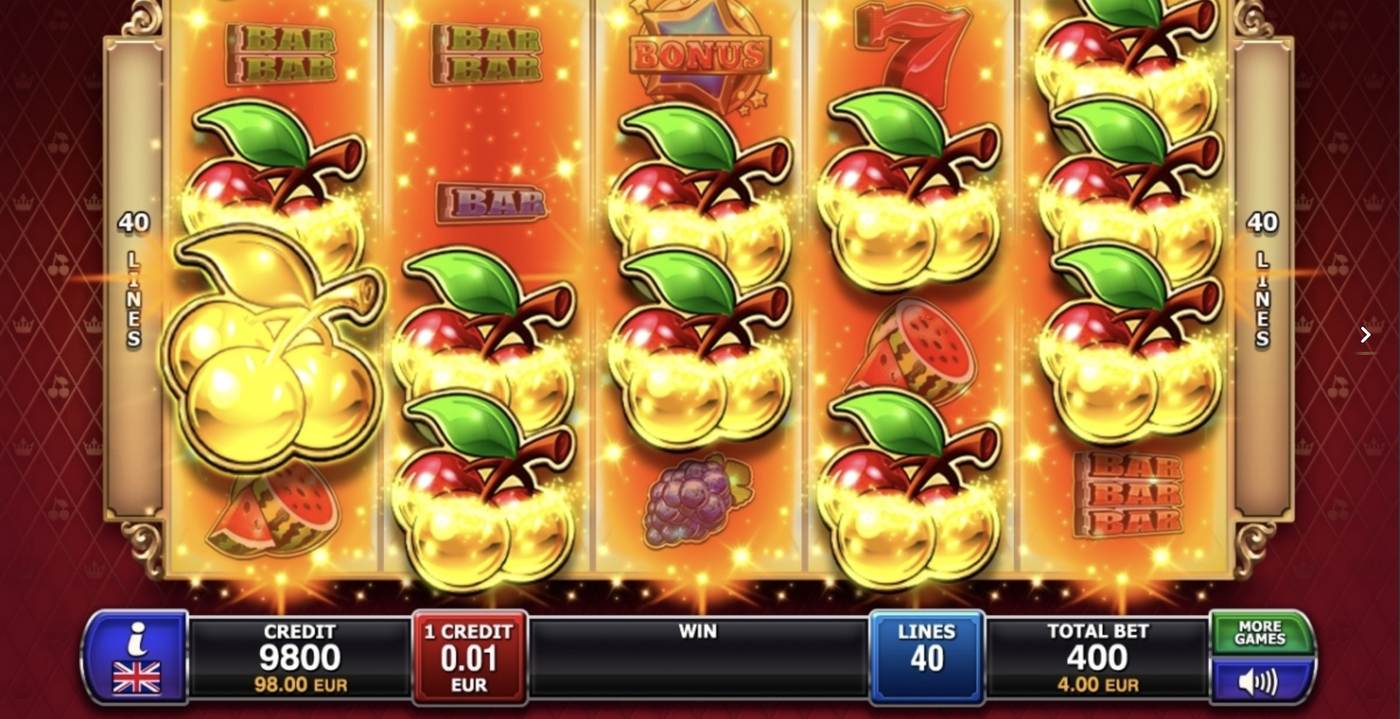 40 Cherry King: image of winning