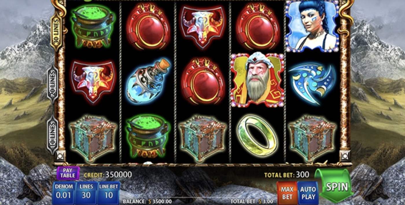 Fantasy: image of main menu
