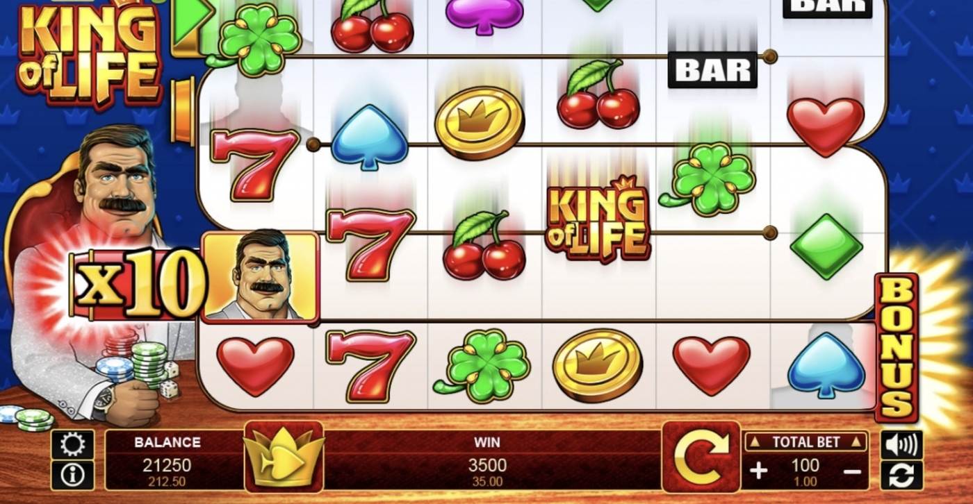 King of Life: image of main menu