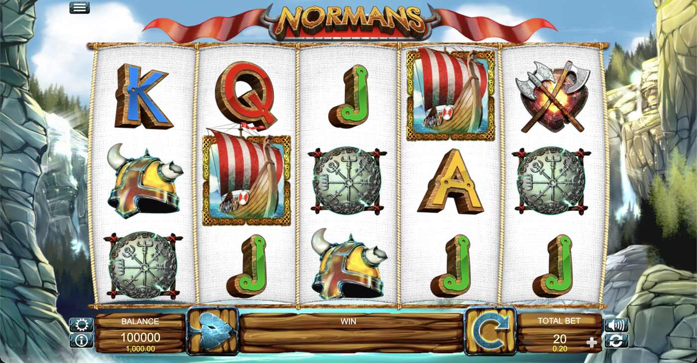 Normans: image of main menu