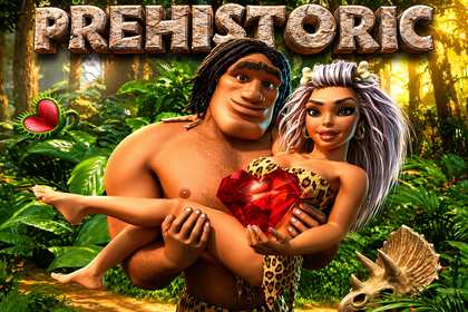 Prehistoric Online Slot Logo