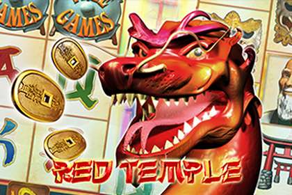 Red Temple Online Slot Logo