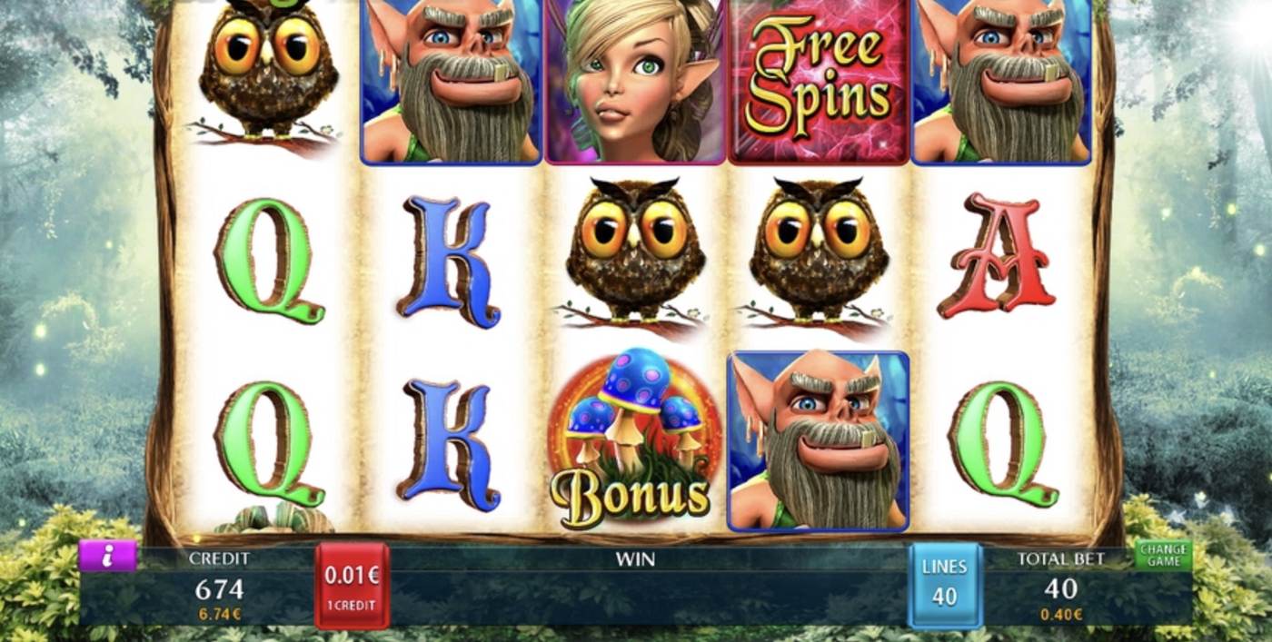Spell Wood: image of main menu