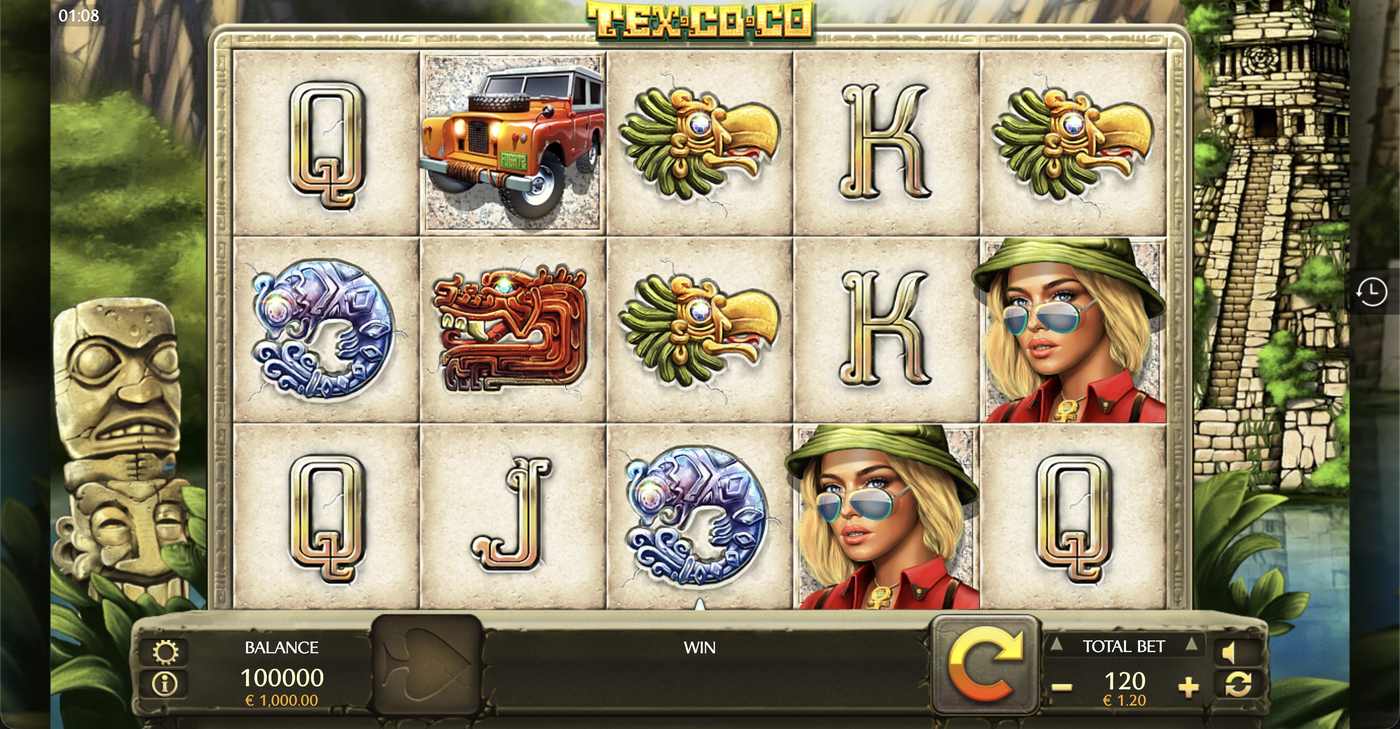 TexCoCo: image of main menu