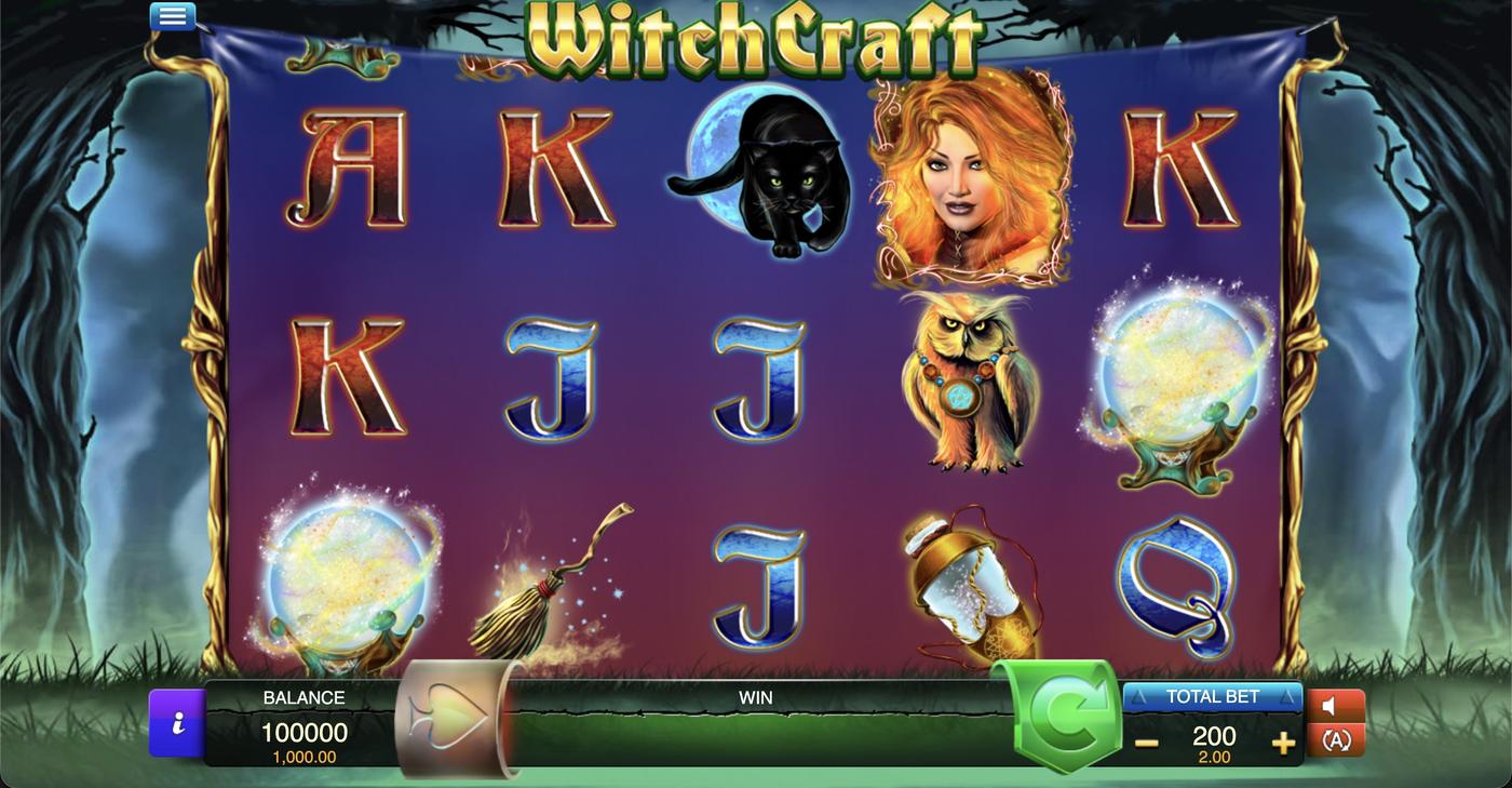 WitchCraft: image of main menu