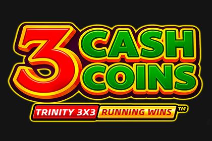 3 Cash Coins Online Slot Logo