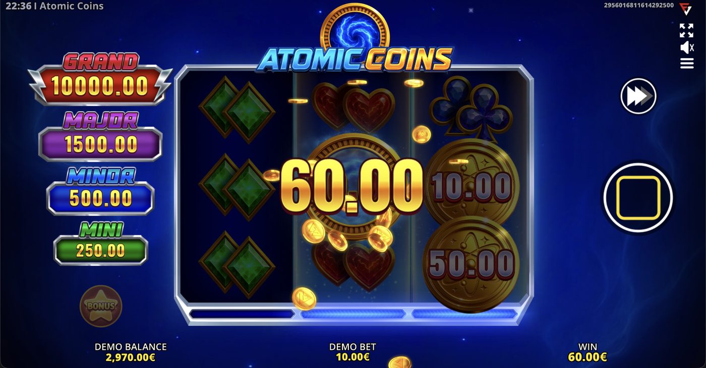 Atomic Coins: image of winning