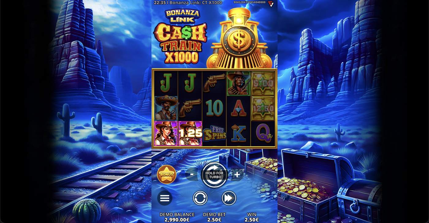 Bonanza Link: Cash Train X1000: image of winning