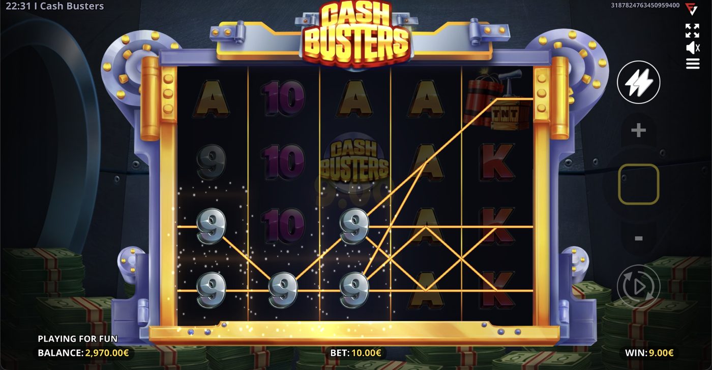 Cash Busters: image of winning