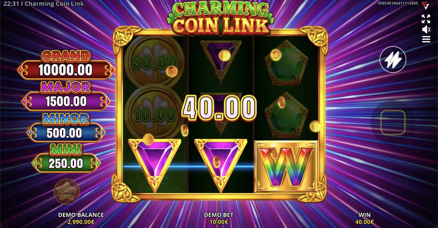 Charming Coin Link: image of winning