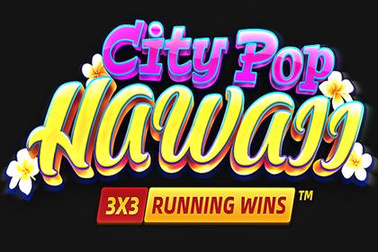 City Pop Hawaii Online Slot Logo