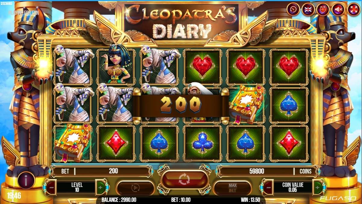 Cleopatra's Diary: image of winning