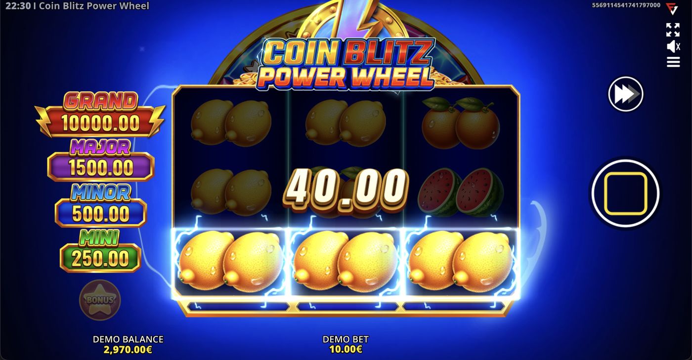 Coin Blitz: Power Wheel: image of winning