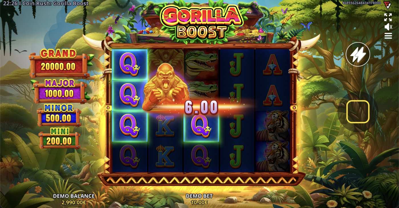 Coin Rush: Gorilla Boost: image of winning