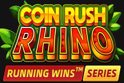 Coin Rush: Rhino Online Slot Logo