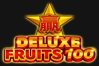 Deluxe Fruits 100 Online Slot Logo