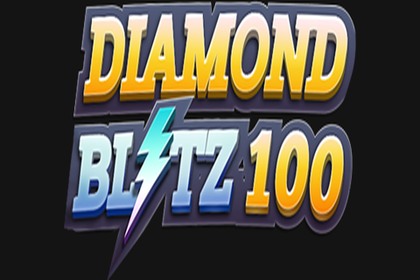 Diamond Blitz 100 Online Slot Logo