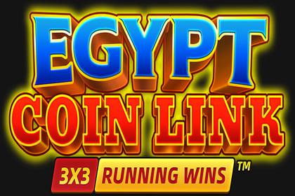 Egypt Coin Link Online Slot Logo