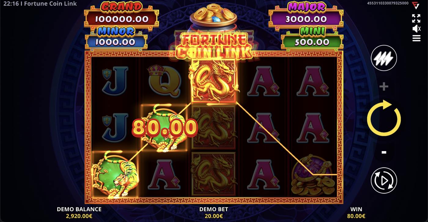 Fortune Coin Link: image of winning