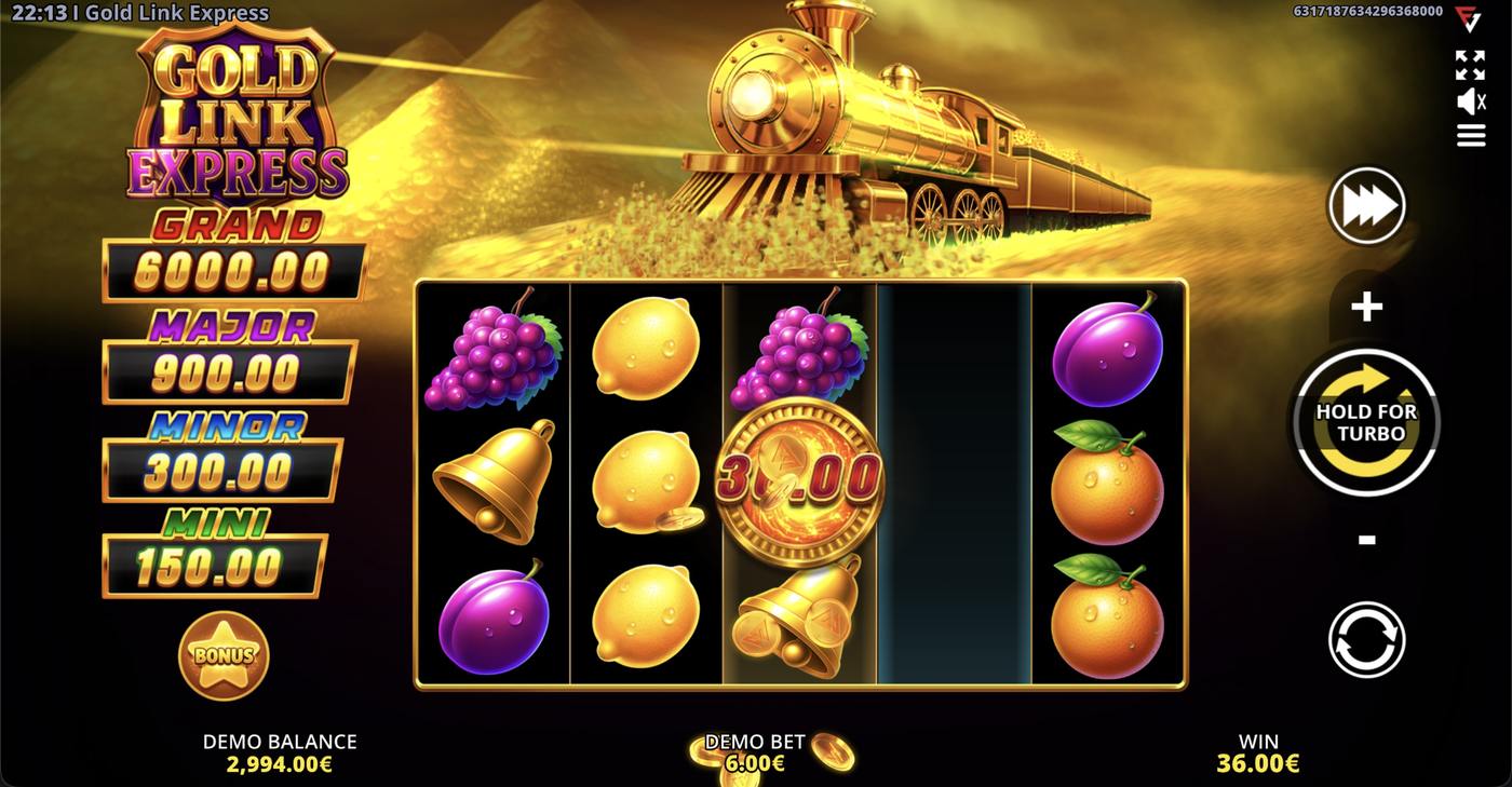 Gold Link Express: image of winning