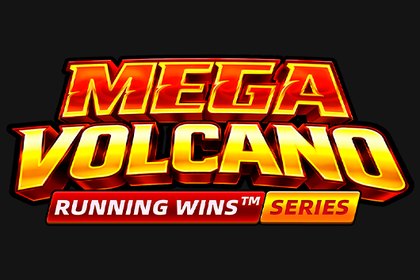 Mega Volcano Online Slot Logo