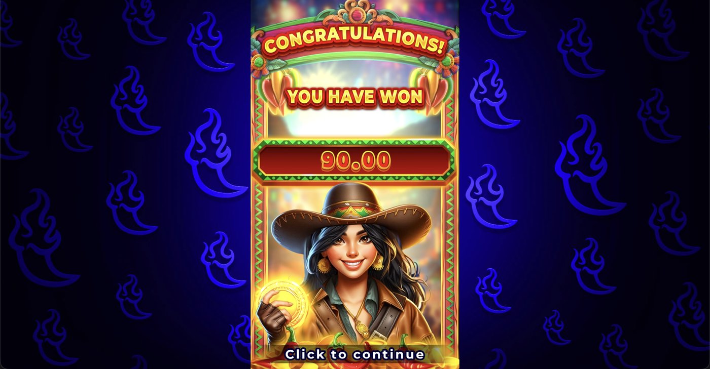 Mexican Mania: Hot Bonus: image of winning