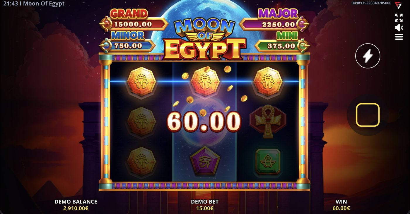 Moon Of Egypt: image of winning