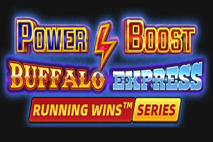 Power Boost: Buffalo Express Online Slot Logo