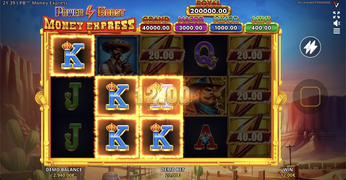 Power Boost: Money Express: image of winning